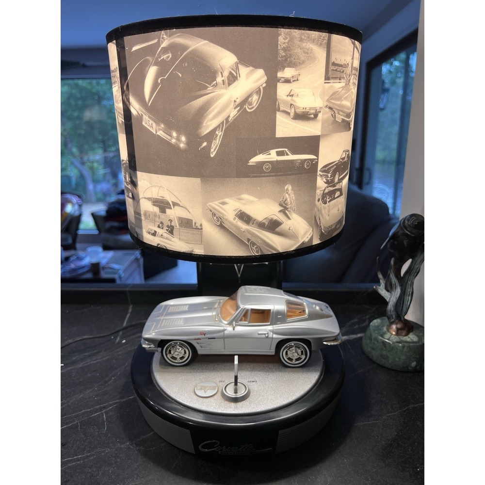 1963 Corvette Collectors Lamp Officially Licensed By GM Tested‎ And Works